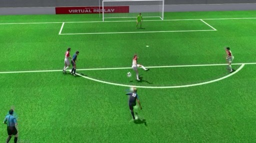 Ban thang cua Mbappe trong tran chung ket duoi goc nhin 3D hinh anh