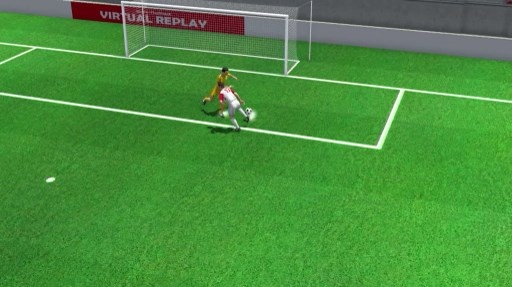 Ban thang rut ngan ty so cua Mario Mandzukic duoi goc nhin 3D hinh anh