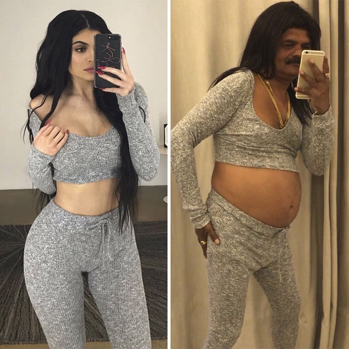 ông chú 44 tuổi cosplay người nổi tiếng ảnh 2 ong chu 44 tuoi cosplay nguoi noi tieng anh 2