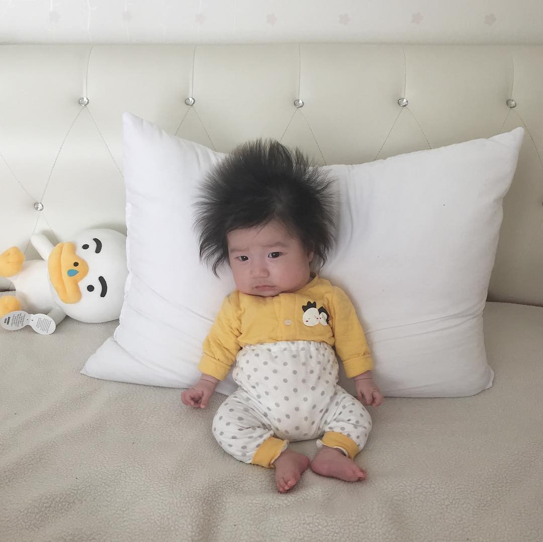 cau be mat troi anh 5