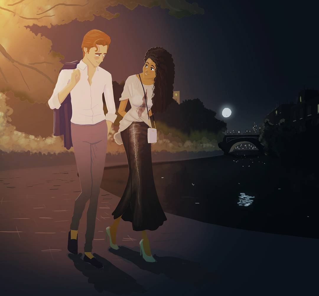 bo tranh ve tinh yeu anh 4