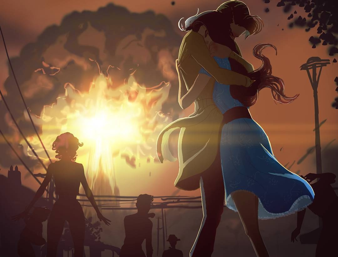 bo tranh ve tinh yeu anh 11