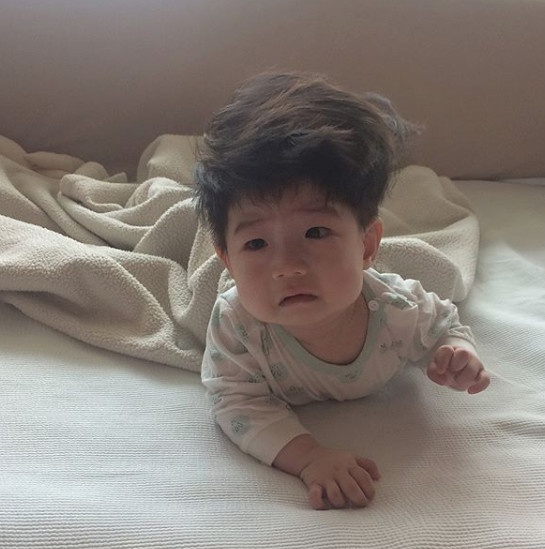 cau be voi mai toc mat troi anh 12