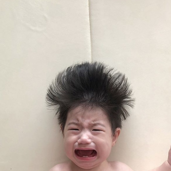 cau be voi mai toc mat troi anh 11