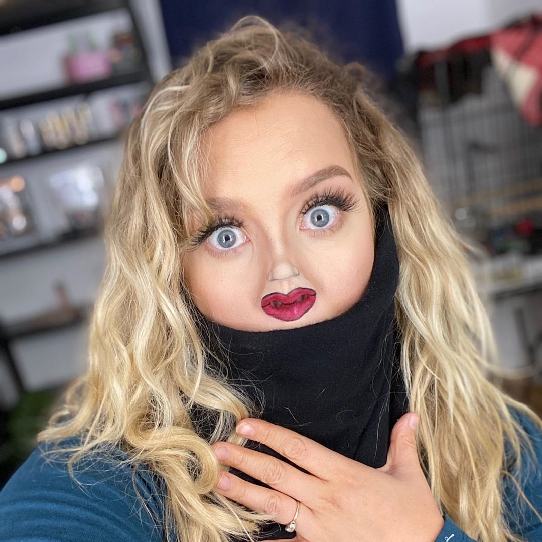 trang điểm mặt tí hon ảnh 4 trang diem mat ti hon anh 4