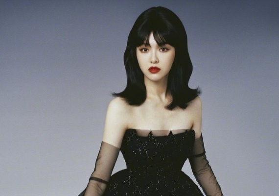 Duong Yen xuat hien thon gon tren tap chi sau khi sinh con hinh anh