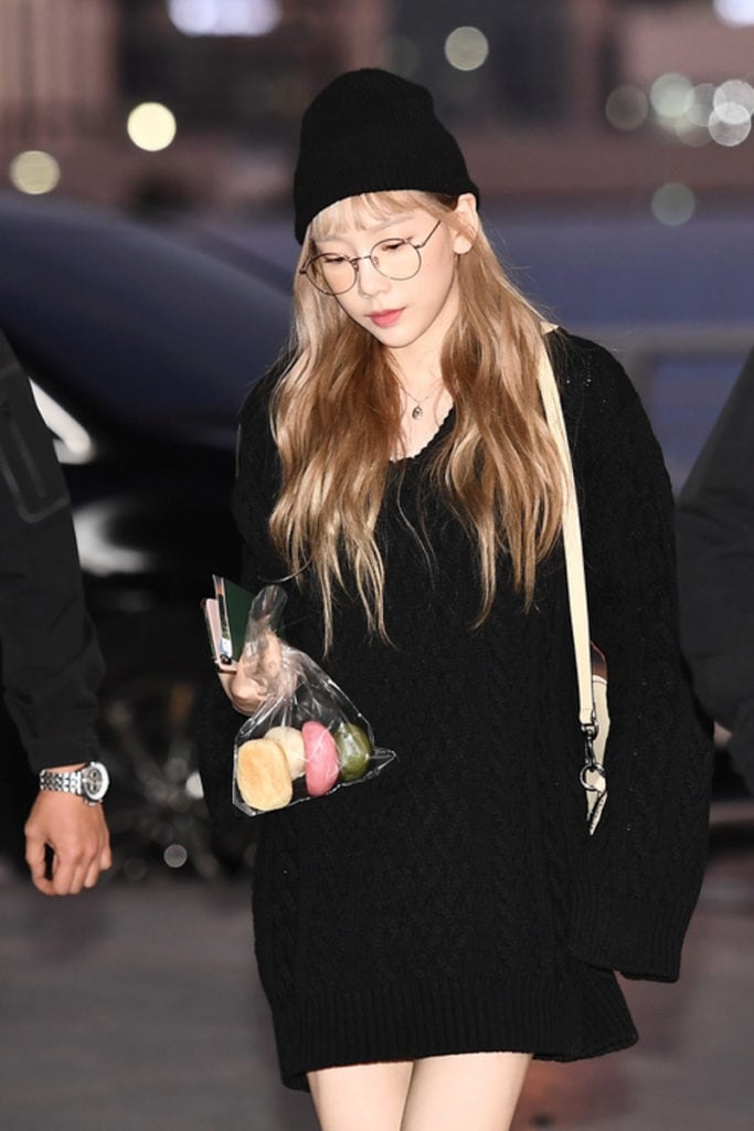 Taeyeon ở sân bay ảnh 7 Taeyeon o san bay anh 7