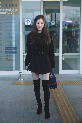 Taeyeon ở sân bay ảnh 15 Taeyeon o san bay anh 15