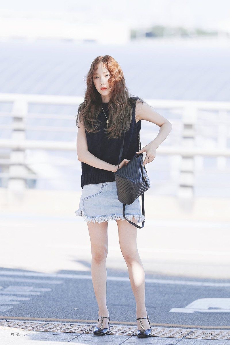 Taeyeon ở sân bay ảnh 16 Taeyeon o san bay anh 16