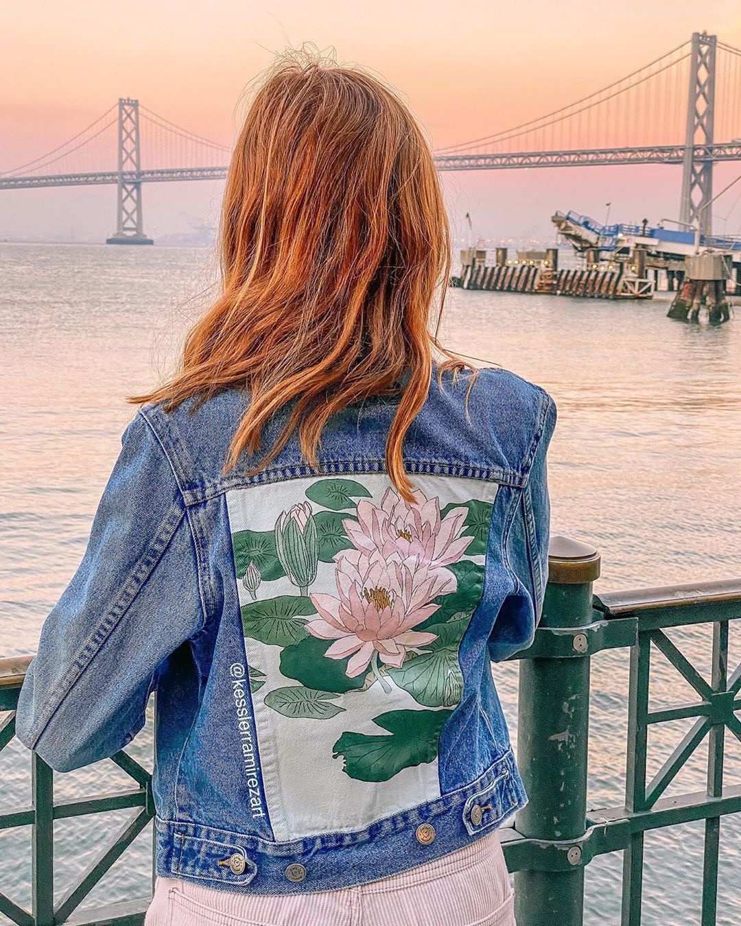 vẽ tranh lên túi quần jeans ảnh 11 ve tranh len tui quan jeans anh 11