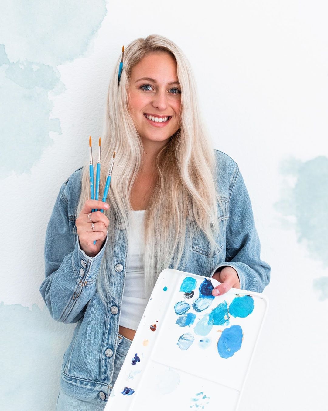 vẽ tranh lên túi quần jeans ảnh 4 ve tranh len tui quan jeans anh 4