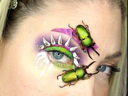 Kieu trang diem lay cam hung tu con trung hinh anh