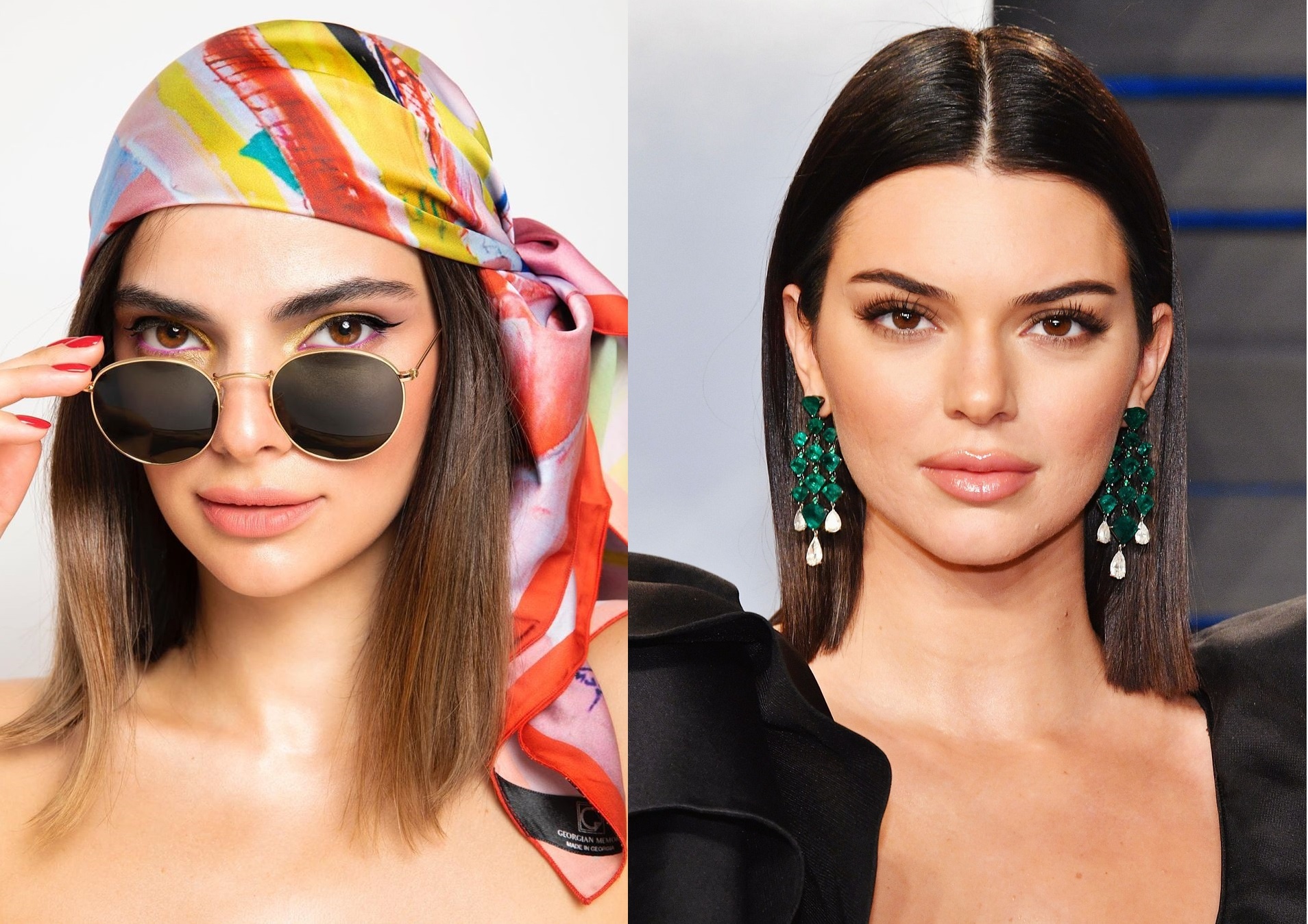 Co gai noi tieng nho giong Kendall Jenner hinh anh