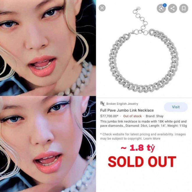 loạt trang phục cháy hàng nhờ jennie ảnh 4 loat trang phuc chay hang nho jennie anh 4