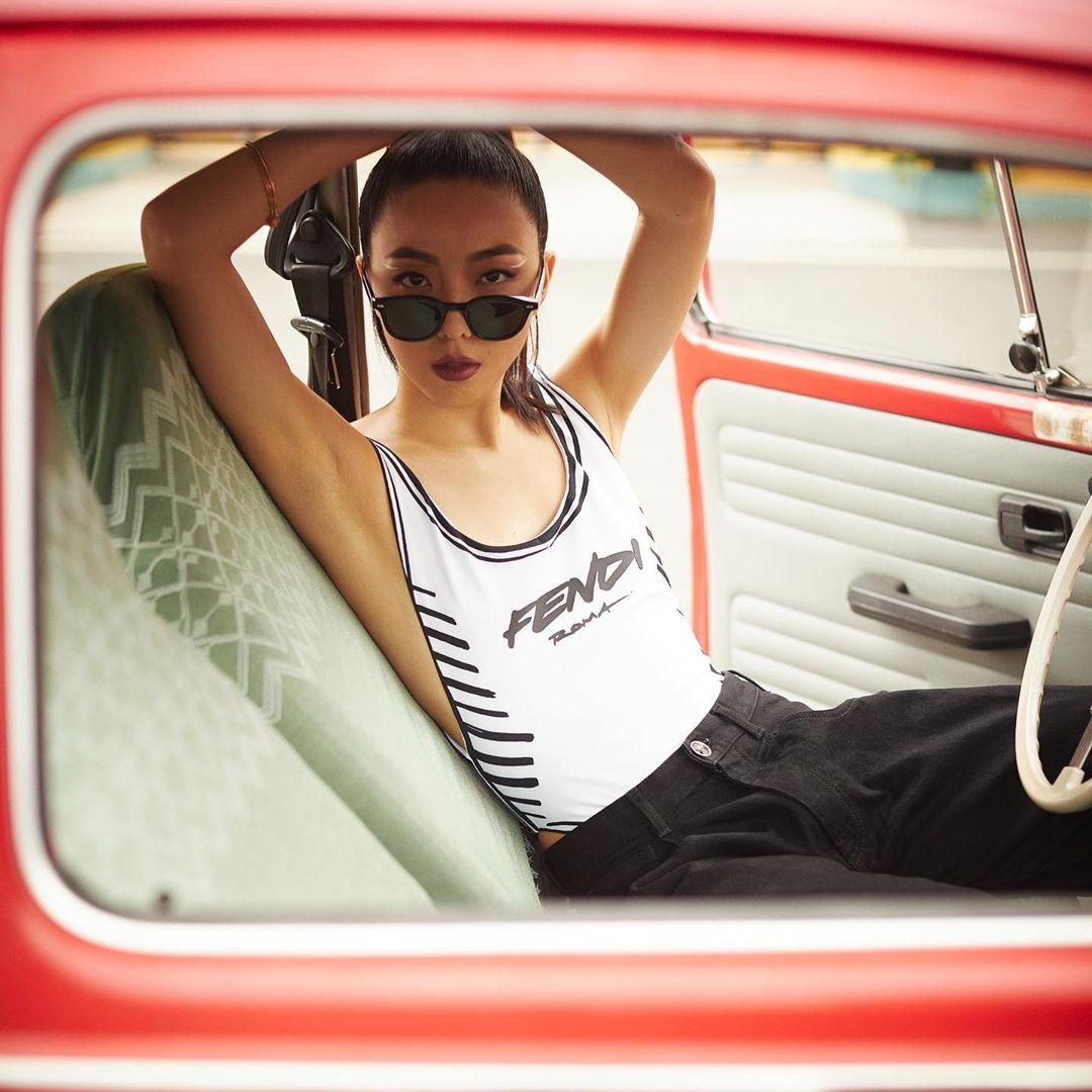 Nu fashion blogger Trung Quoc anh 5