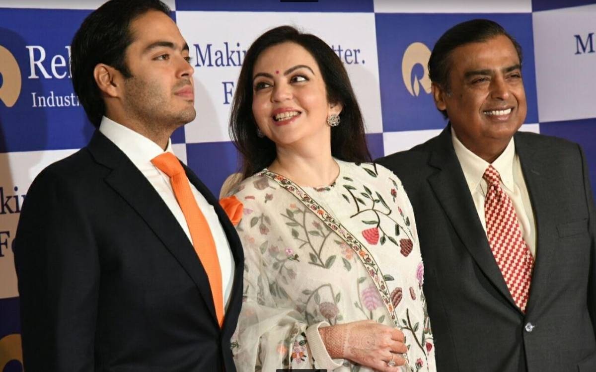 con trai Mukesh Ambani giam can anh 3