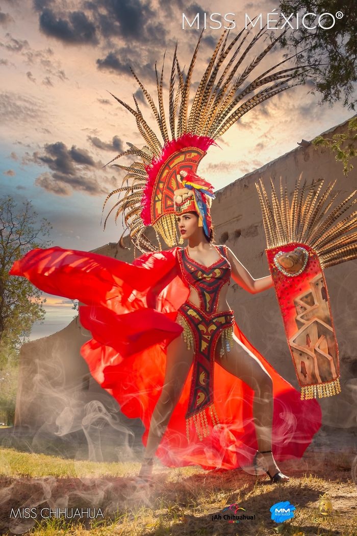 trang phục truyền thống Miss Mexico ảnh 5 trang phuc truyen thong Miss Mexico anh 5