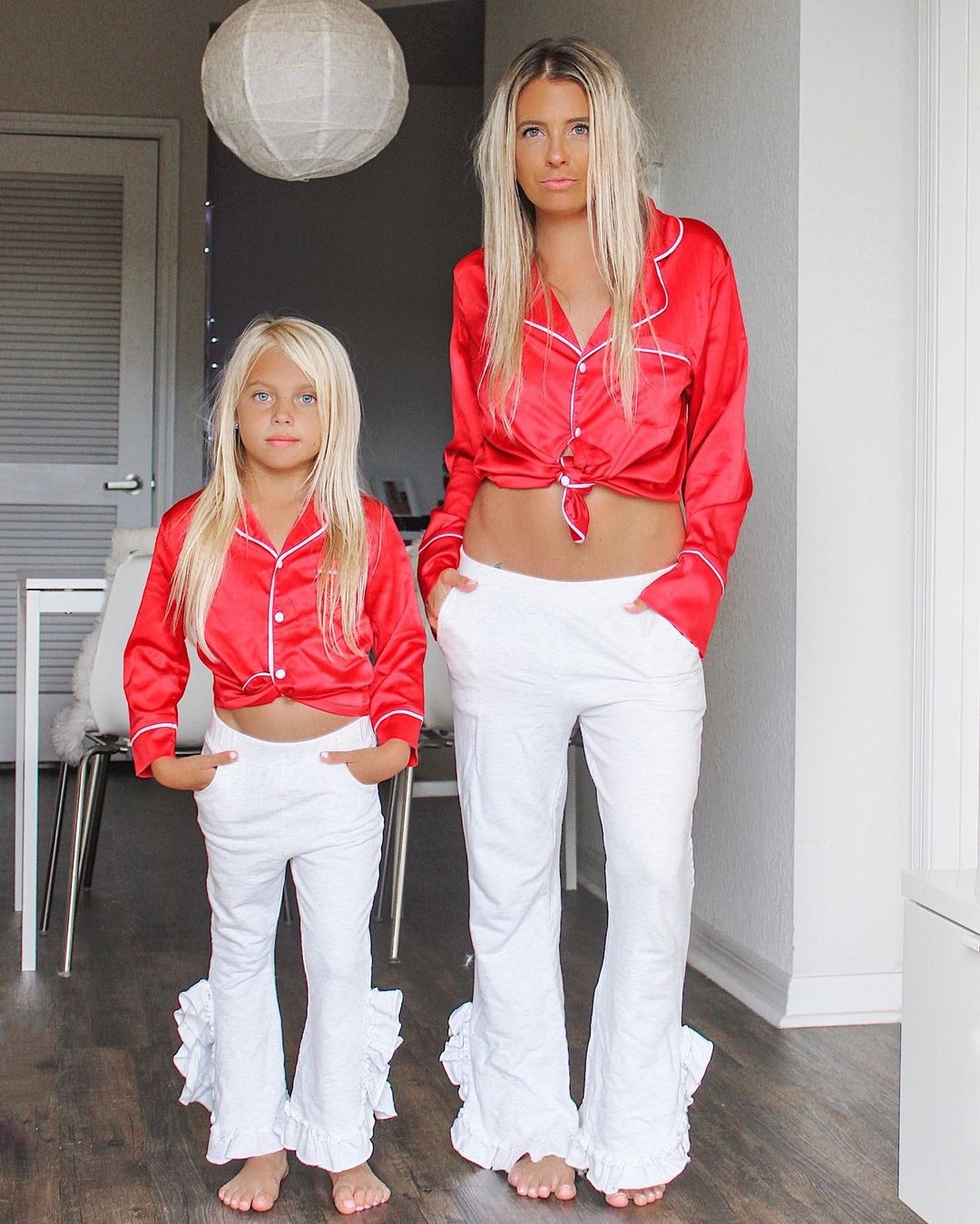 cặp mẹ con mặc đồ đôi ảnh 2 cap me con mac do doi anh 2