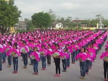 Dong dien mua cheo o Thai Binh hinh anh