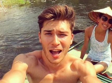 Hot boy lai cao 1,86 m noi tieng trong gioi tre Viet hinh anh