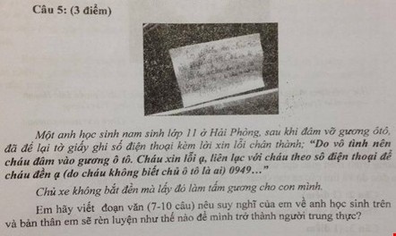 Lời nhắn xin lỗi làm bể kính xe ảnh 1 Loi nhan xin loi lam be kinh xe anh 1