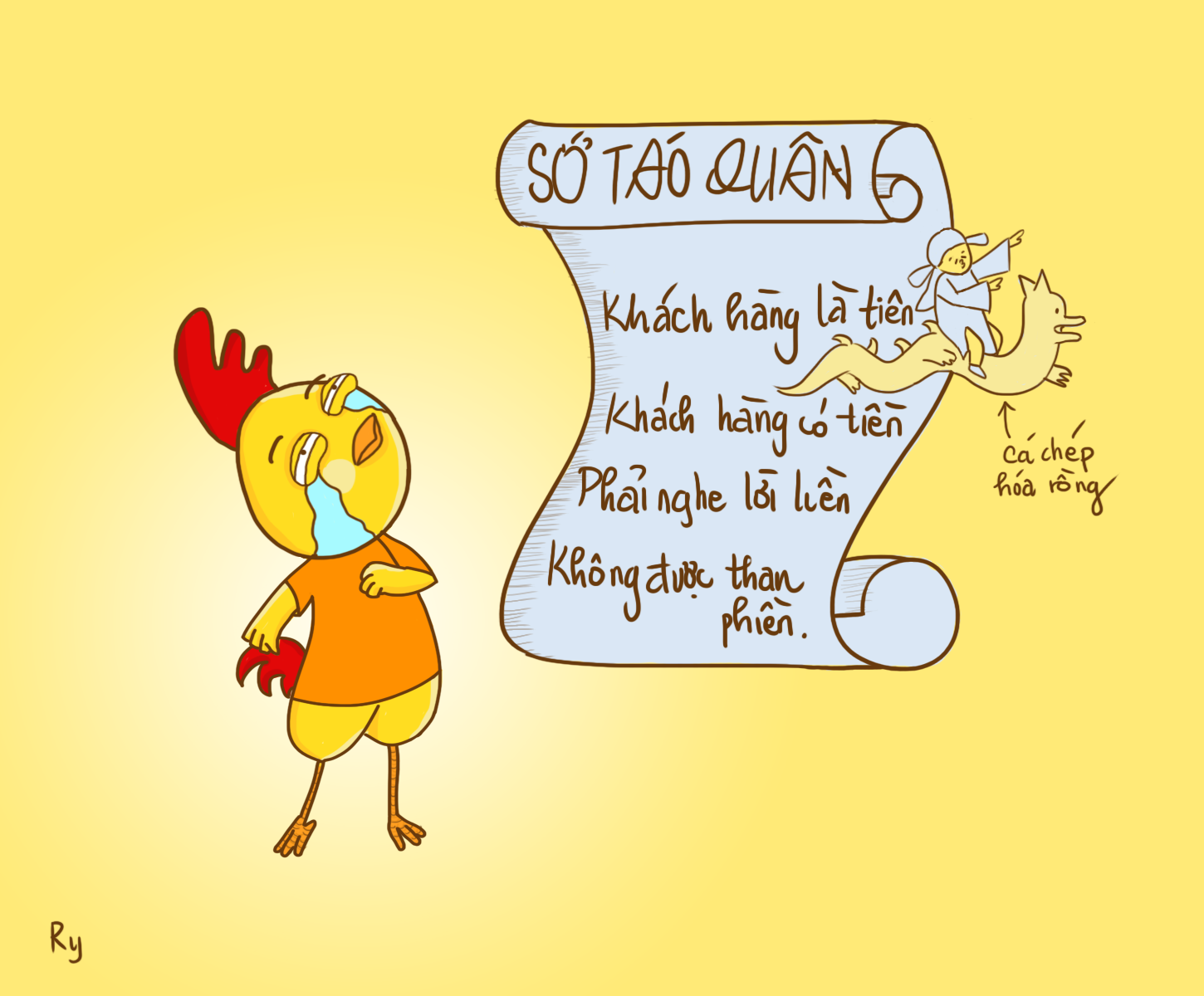 Bo tranh ve ga anh 1