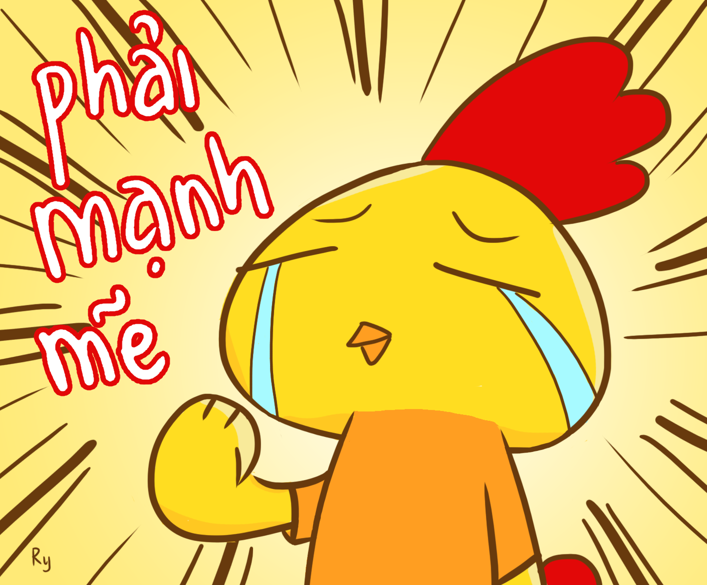 Bo tranh ve ga anh 8