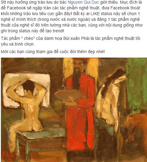 Trao luu FaceArt anh 1