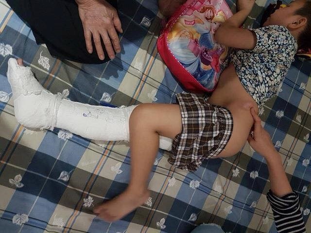 vụ tai nạn trường Nam Trung Yên ảnh 1 vu tai nan truong Nam Trung Yen anh 1