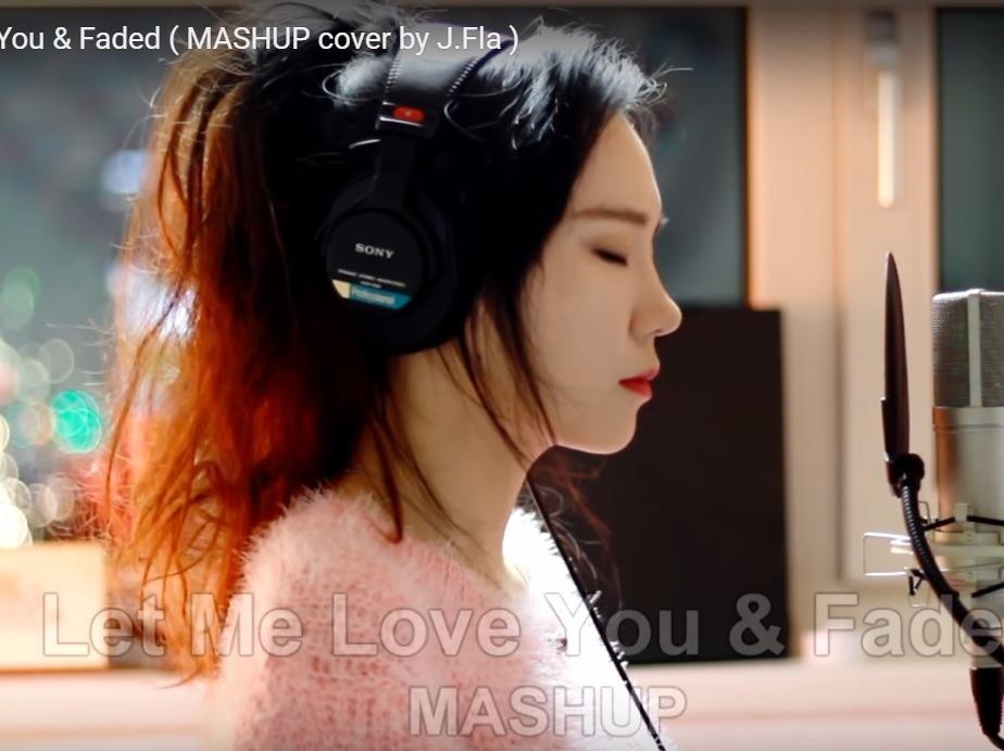 J.Fla mashup 'Faded' va 'Let me love you' hinh anh