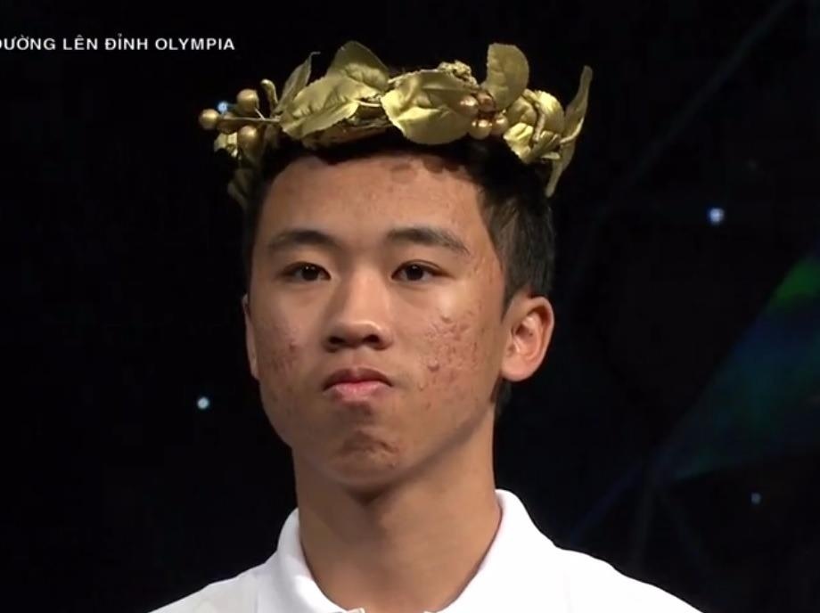 Cai Trong Vien bo xa doi thu o cuoc thi tuan Olympia hinh anh