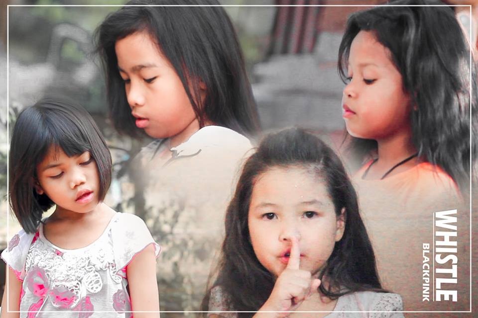 4 cô bé cosplay MV Whistle ảnh 1 4 co be cosplay MV Whistle anh 1