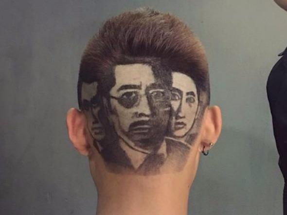 9X tao hinh dan dien vien phim 'Nguoi phan xu' tren toc hinh anh