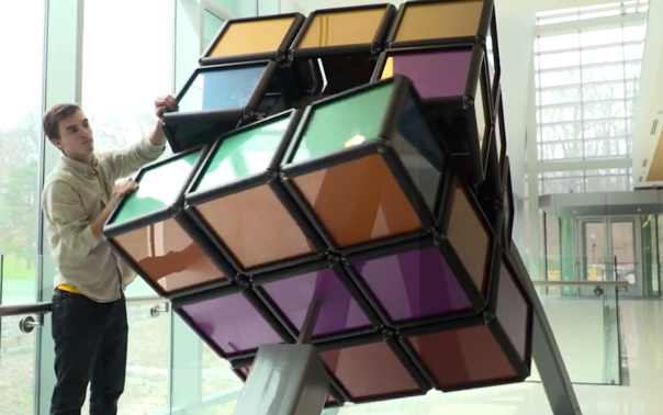 Khoi rubik nang nhat the gioi do sinh vien My thiet ke hinh anh