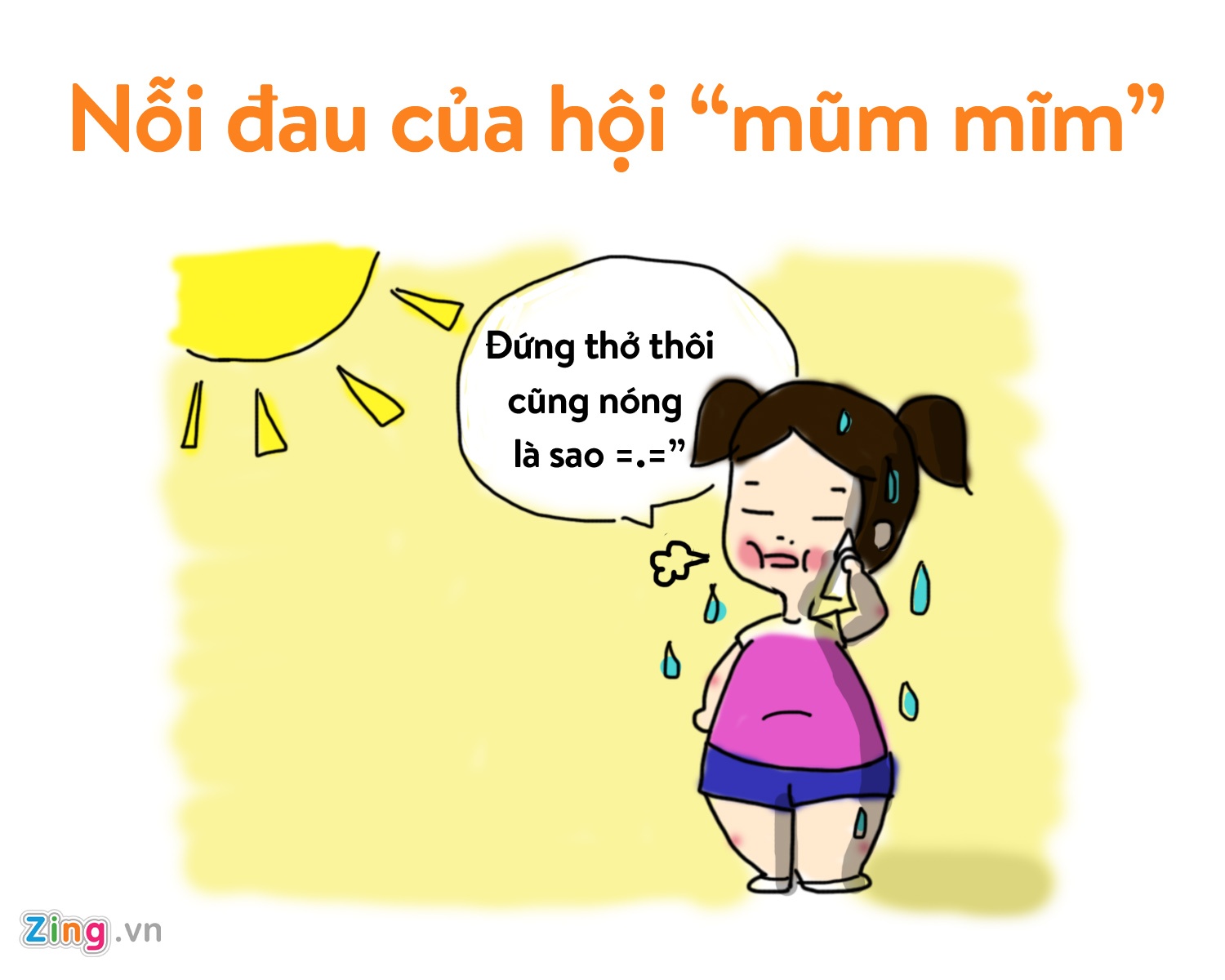 nỗi khổ của con gái trong mùa hè ảnh 6 noi kho cua con gai trong mua he anh 6
