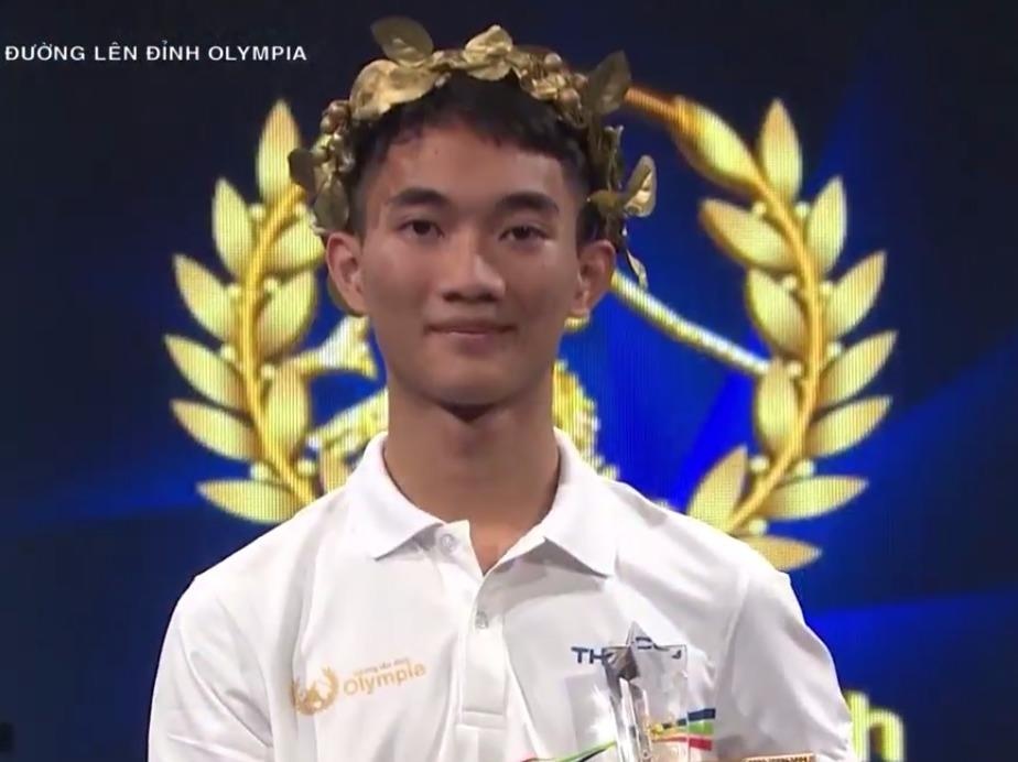 Nam sinh co 'cai dau lanh' nhat cuoc thi tuan Olympia hinh anh