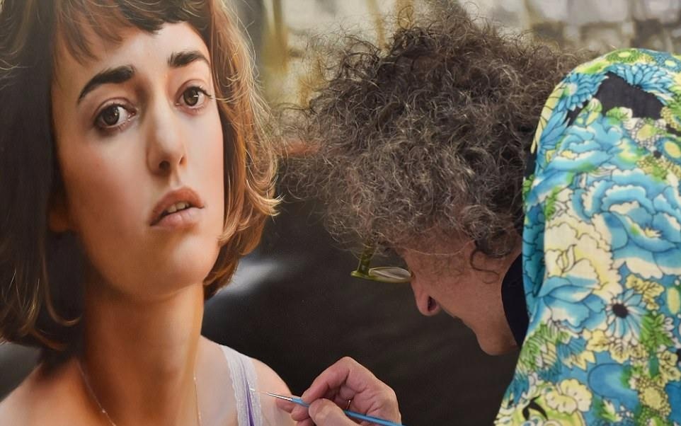 Hoa si Yigal Ozeri ve tranh song dong nhu that hinh anh