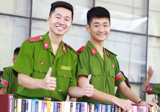 Phong trao dep dang lan toa tai Hoc vien Canh sat Nhan dan hinh anh