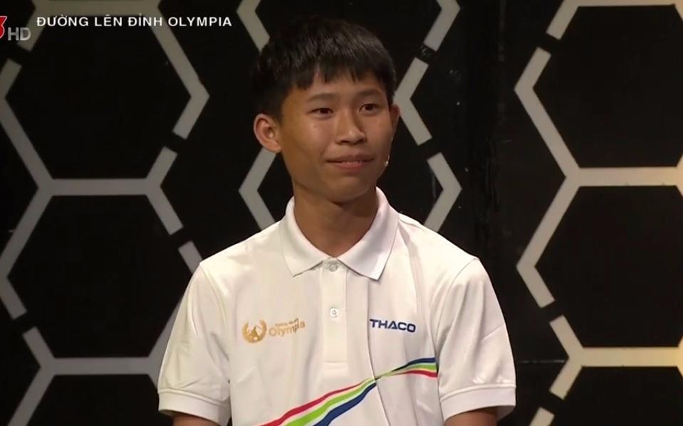 Nam sinh Ha thanh chien thang ap dao tai cuoc thi tuan Olympia hinh anh