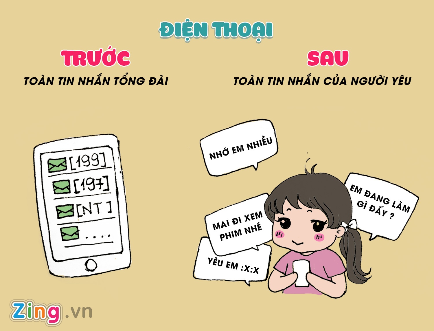 Su thay doi cua con gai truoc va ngay sau khi ‘thoat e’ anh 1