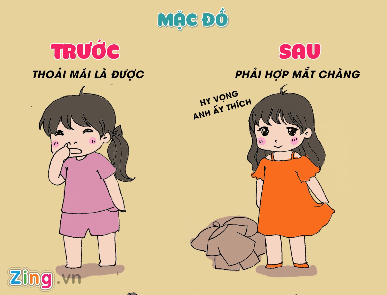 Su thay doi cua con gai truoc va ngay sau khi ‘thoat e’ anh 3
