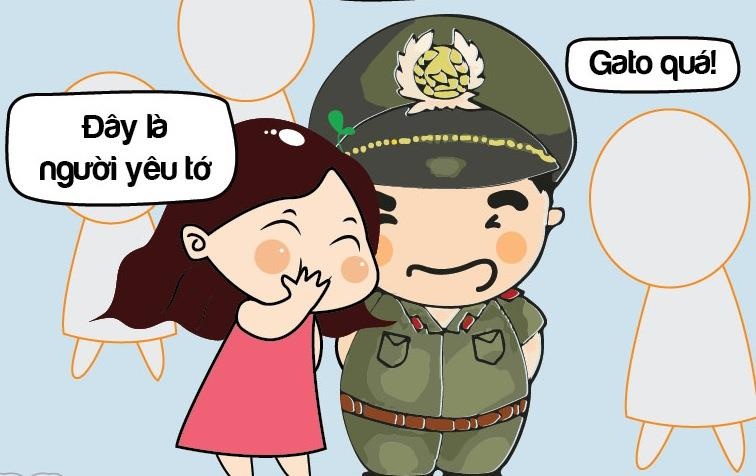 Ban se the nao neu yeu chang chien si cong an? hinh anh