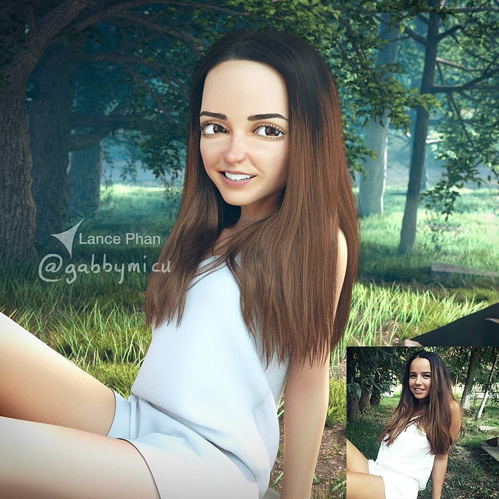 tranh chan dung phien ban hoat hinh anh 7