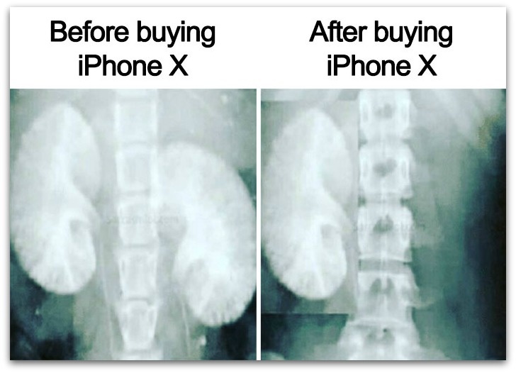 Anh che khi iPhone X ra mat 'lay loi' cua dan mang the gioi hinh anh
