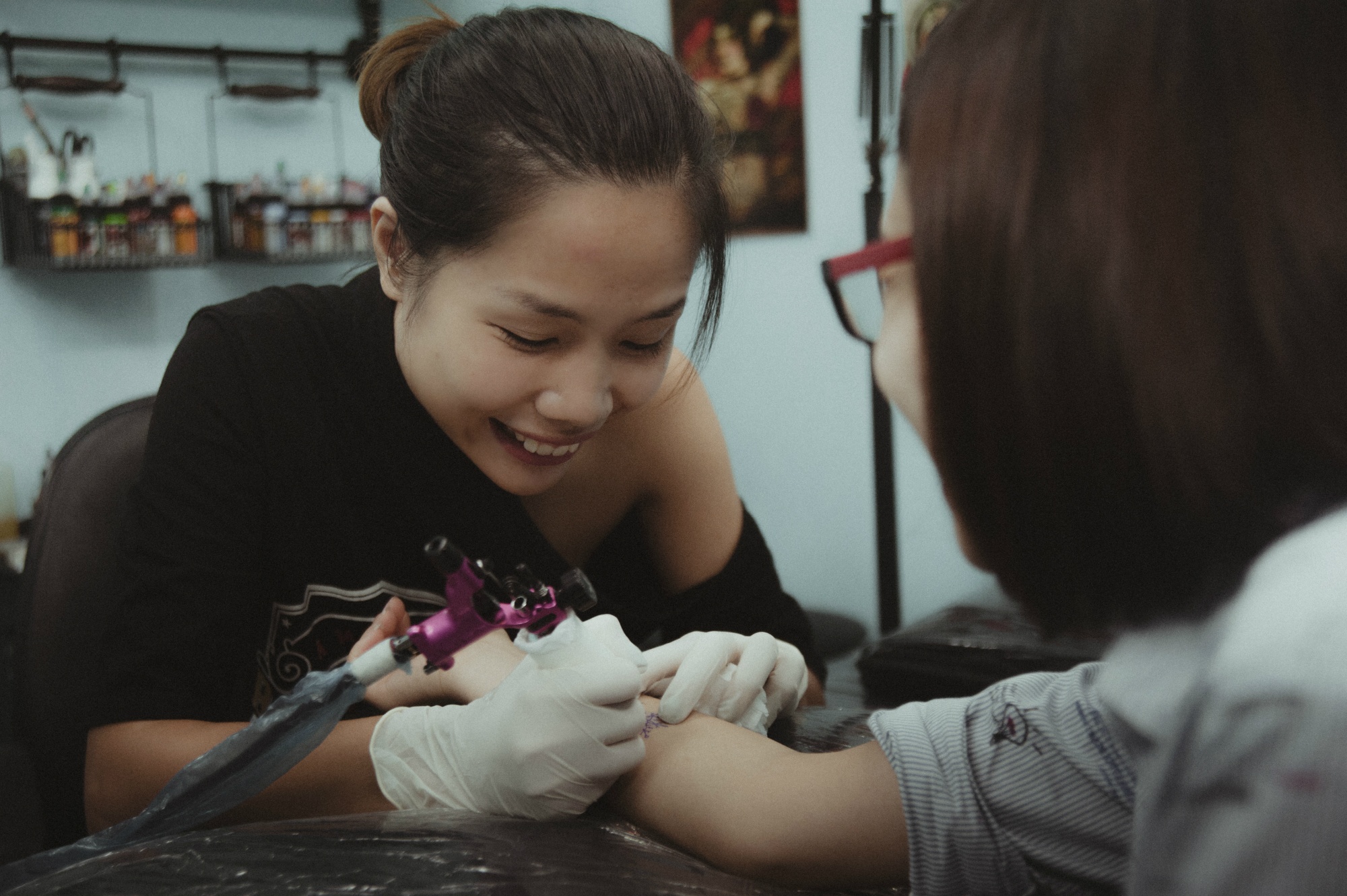 Thi sinh Olympia lam tho xam anh 1