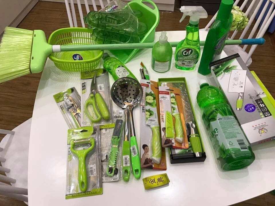 thay giao trang tri nha toan mau xanh anh 8