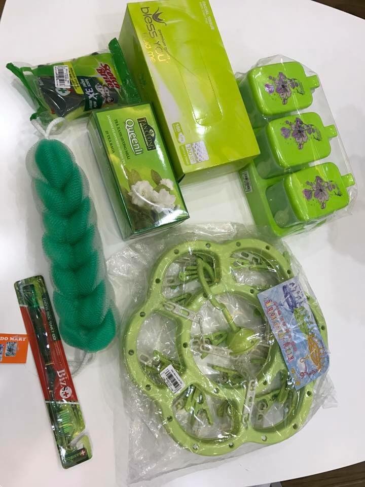 thay giao trang tri nha toan mau xanh anh 9