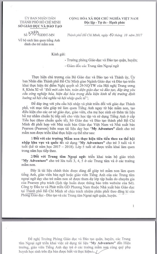 độc quyền sách tiếng Anh Mầm non ảnh 1 doc quyen sach tieng Anh Mam non anh 1