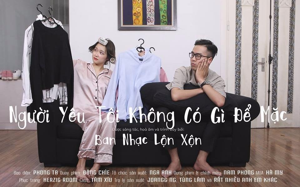 MV 'Nguoi yeu toi khong co gi de mac' cua nhom Lon Xon hinh anh