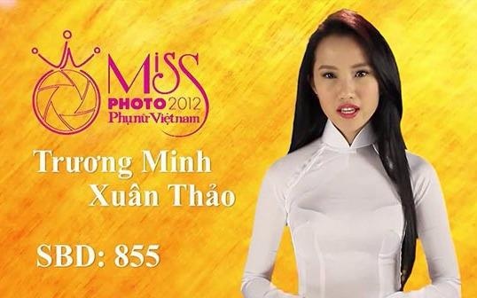 Primmy Truong gioi thieu ban than tai cuoc thi hoa hau anh nam 2012 hinh anh